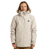 Unisex Basis Print Insulated Jacket